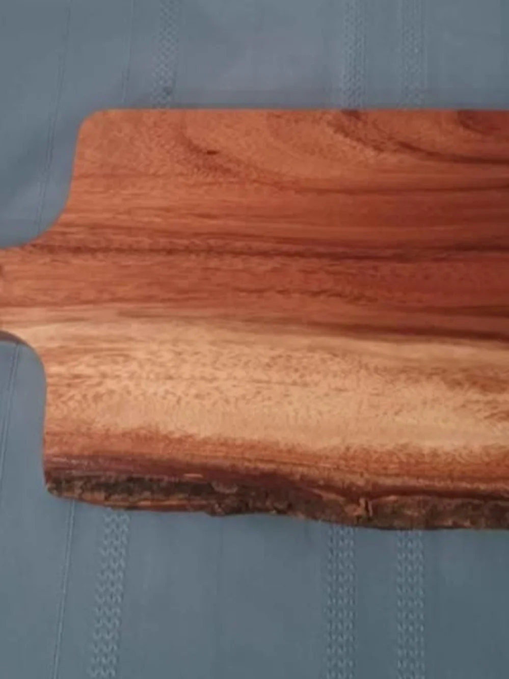 Live Edge Acacia Wood Cutting Or Charcuterie Board